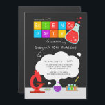 Convite Kids Science Party<br><div class="desc">Seu filho ama ciência? Uma festa temática da ciência é perfeita para o pequeno cientista na sua vida! Ponha o tom para uma festa de aniversário de crianças explosivas com o Kids Science Party Magnetic Invtions projetado pela Enchantfancy Design Company. Este convite para o ímã x 7" de 5" apresenta...</div>