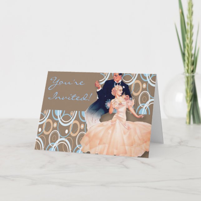 Convite Kitsch Bitsch : Ocasião Personalizável (Frente)