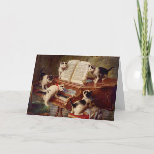 Convite Kittens e Piano