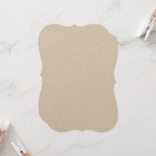 Convite Kraft Bracket