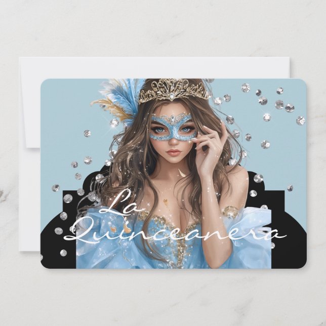 Convite La Quinceanera (Frente)
