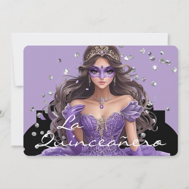 Convite La Quinceanera (Frente)