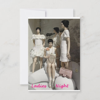 Convite “Ladies Night "