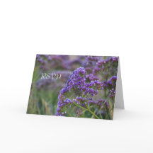 Lavanda pelo oceano RSVP