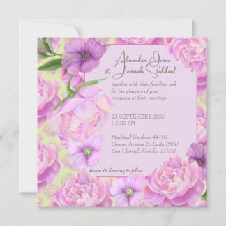 Convite Lavish Wedding