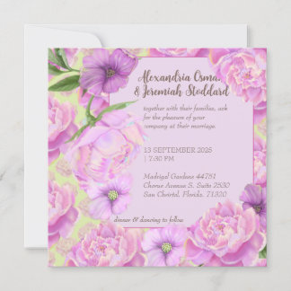 Convite Lavish Wedding