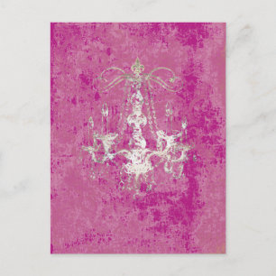 Convite Legitimidade de Chandelier ~ Cartão postal / Conv