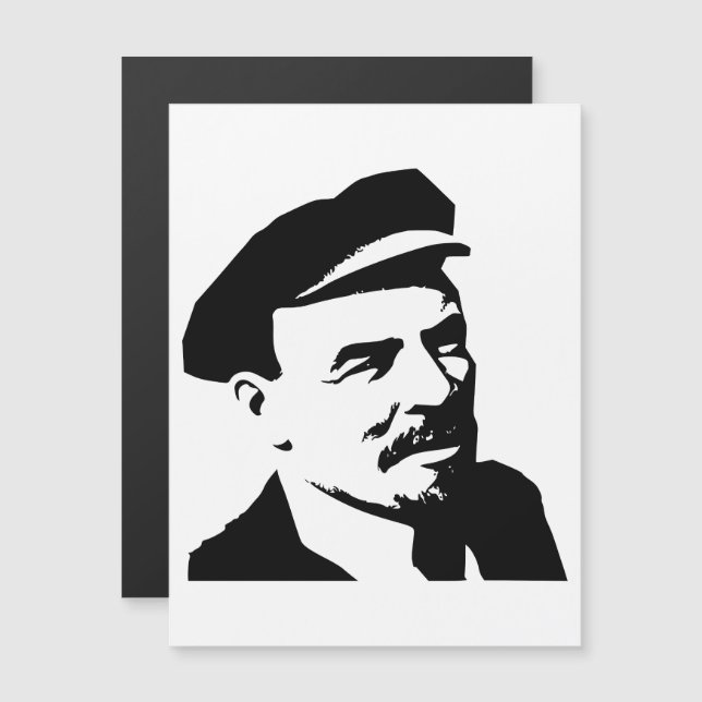 Convite Lenin, URSS, CCCP, União Soviética, Comunismo (Frente/Verso)