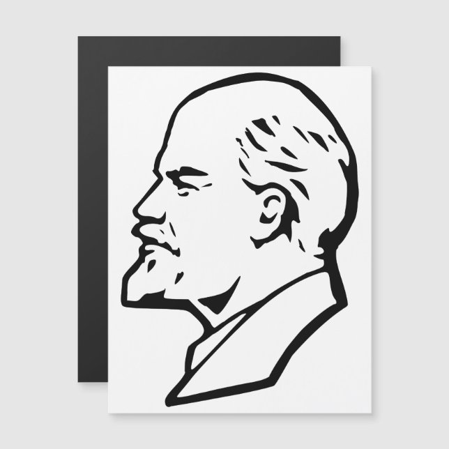 Convite Lenin, URSS, CCCP, União Soviética, Comunismo (Frente/Verso)