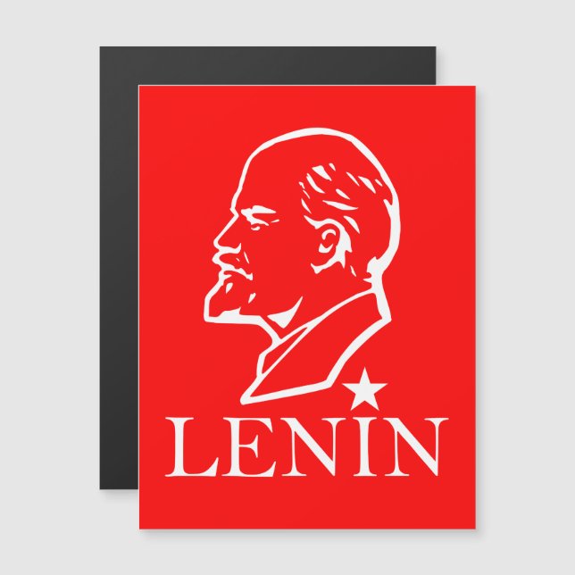 Convite Lenin, URSS, CCCP, União Soviética, Comunismo (Frente/Verso)
