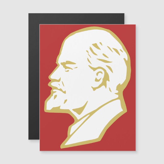 Convite Lenin, USSR, CCCP, Soviet Union, Communism (Frente/Verso)