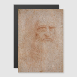Convite Leonardo Da Vinci, Presumido Autorretrato