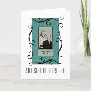 Convite Lesbian Wedding Celebration