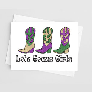 Convite Lets Geaux Girls New Orleans Bachelorette