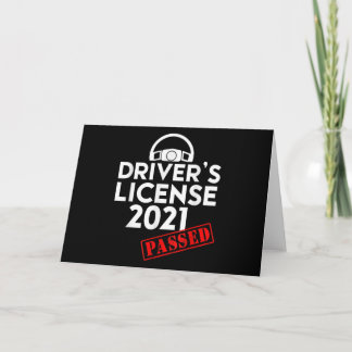Convite Licença de Driver 2021 Passou Presentes Pela Prime