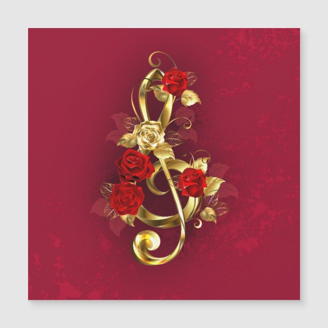 Convite Limpeza de ouro com Flores Rosa (Frente)