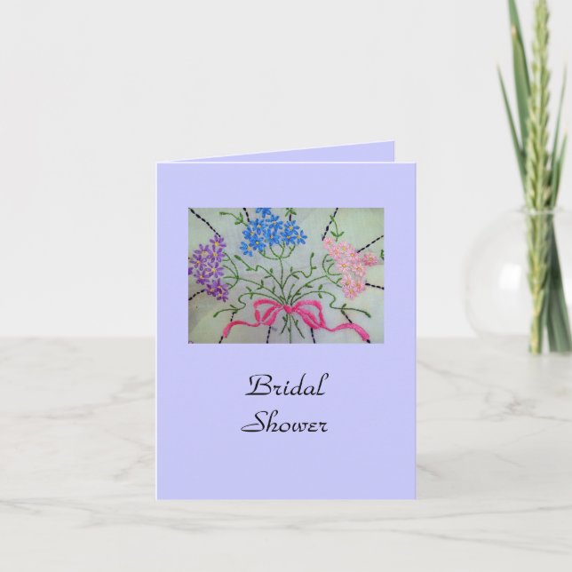 Convite Linho do vintage (Frente)