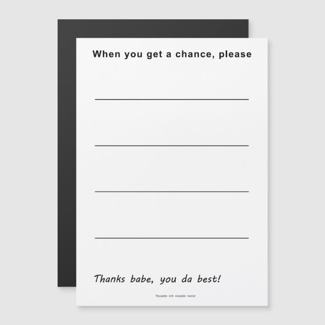 Convite Lista de tarefas a fazer (Frente/Verso)