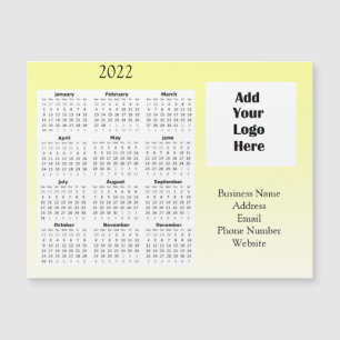 Convite Logotipo comercial Calendário de 2022 com Aprecia