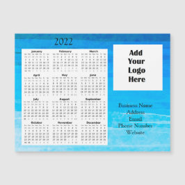 Convite Logotipo comercial Calendário de 2022 com Apreciaç