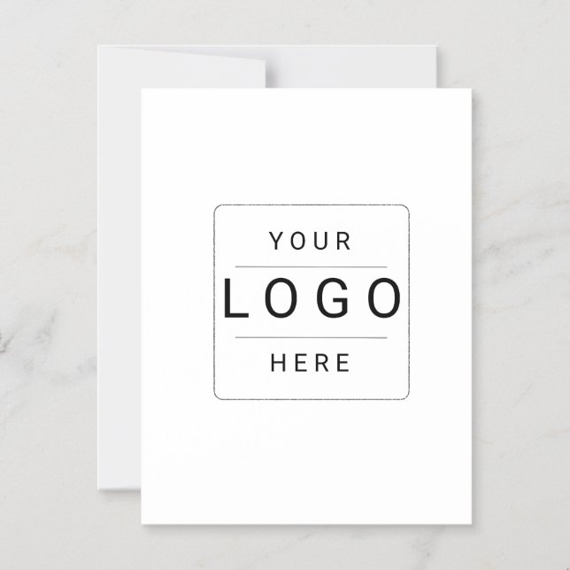 Convite Logotipo Personalizado (Frente)