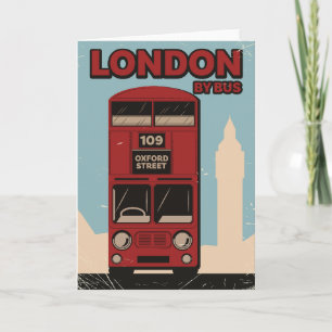 Convite Londres de Ônibus