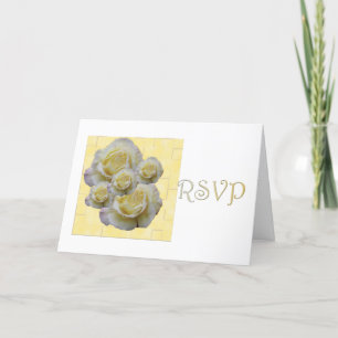 Convite Lovely Rose RSVP