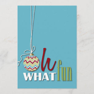 Convite lunático da festa de Natal do divertiment