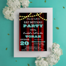 Convite Luzes de Teatro Aqua para Todas as Ocasioe