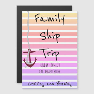 Convite Magnet Personalizado para o Cruise Stateroom