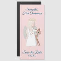Angel e Deer First Communes Salvar a Data