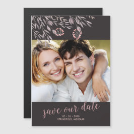 Convite Magnético Casamento de Sonho da Noite de Verão Salve a Data