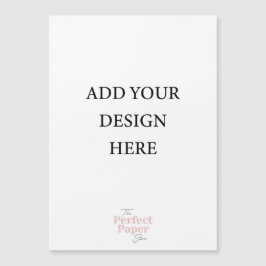 Convite Magnético de Cartão Postal 5 x 7