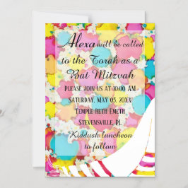Convite Magnético de Festa Bar ou Bat Mitzvah 2
