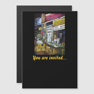 Convite Magnético Forças de Luz Carregadas Emocionalmente, Singapur