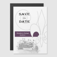 Riverboat de Nova Orleans salva a data roxa