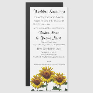 Convite Magnético Sets de conjuntos de pacotes de casamento baratos