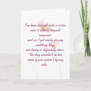 Convite Maid Of Honor Invitation