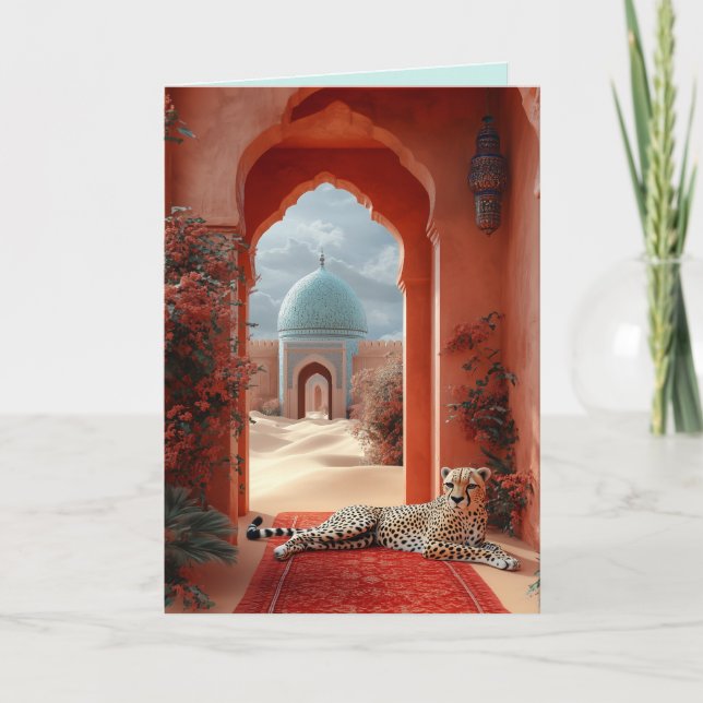 Convite Majexpressa Cheetah no Palácio do Deserto de Marro (Frente)