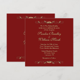 Convite Marcella Wedding