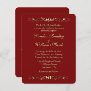 Convite Marcella Wedding