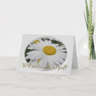 Convite Margarida Amarela Flor Menina Floral Pedido