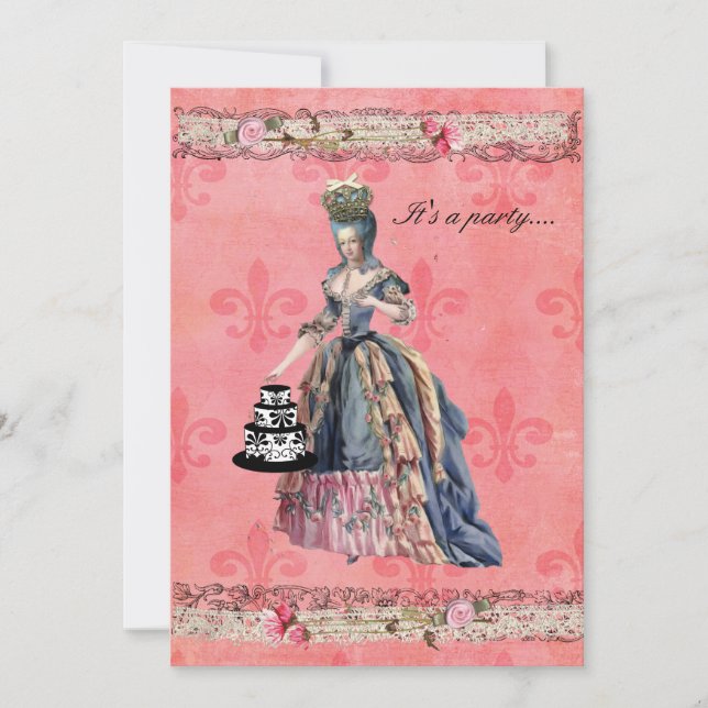 Convite Marie Fleur (Frente)