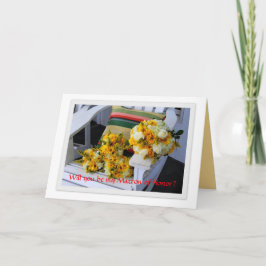 Convite Matéria de Honra, Buquês, Presidente de Adirondack