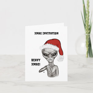 Convite Mau Alien , Natal Pesado !