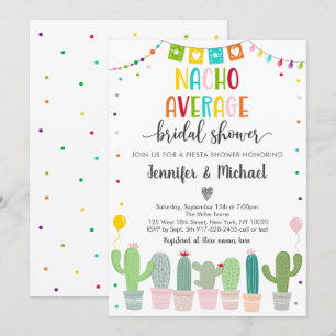 Convite Média de Chá de panela Nacho Fiesta