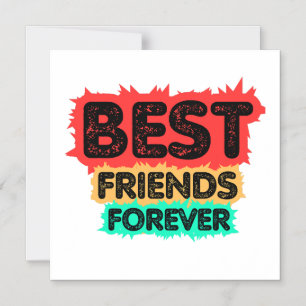 CONVITE MELHORES AMIGAS PARA SEMPRE AMIGAS RETRÔ, AMIZADE