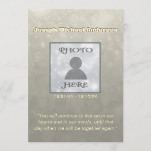 Convite Memorial Adicionar Foto