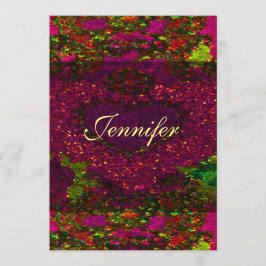 Convite Memorial | Coração Rosa