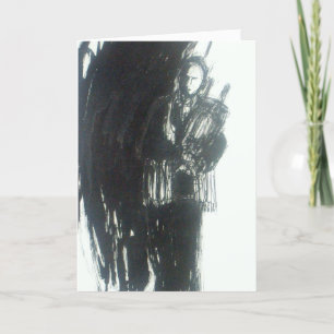 Convite Menino abstrato de bar-mitzvah